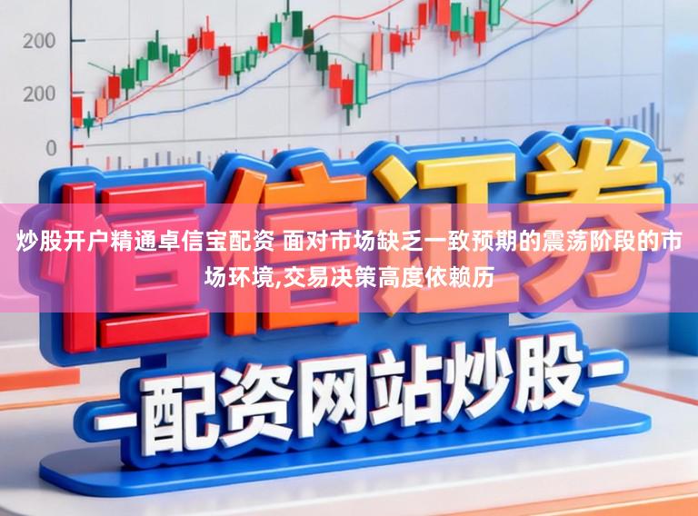 炒股开户精通卓信宝配资 面对市场缺乏一致预期的震荡阶段的市场环境,交易决策高度依赖历