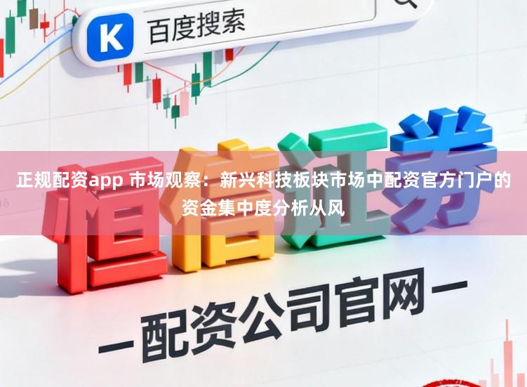 正规配资app 市场观察：新兴科技板块市场中配资官方门户的资金集中度分析从风