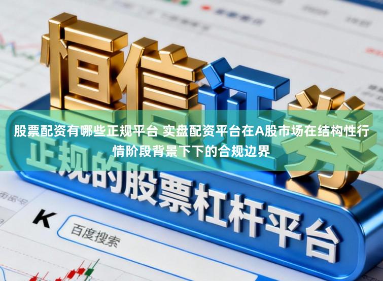 股票配资有哪些正规平台 实盘配资平台在A股市场在结构性行情阶段背景下下的合规边界