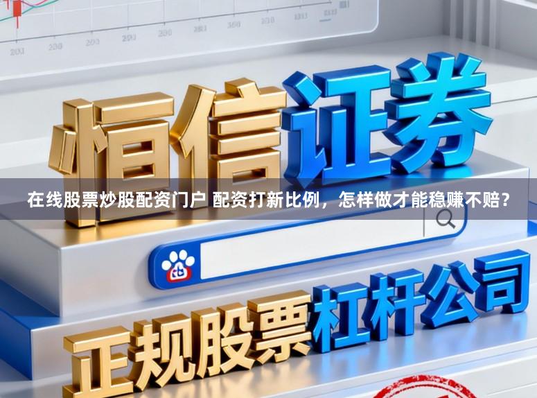 在线股票炒股配资门户 配资打新比例，怎样做才能稳赚不赔？
