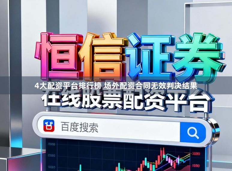 4大配资平台排行榜 场外配资合同无效判决结果