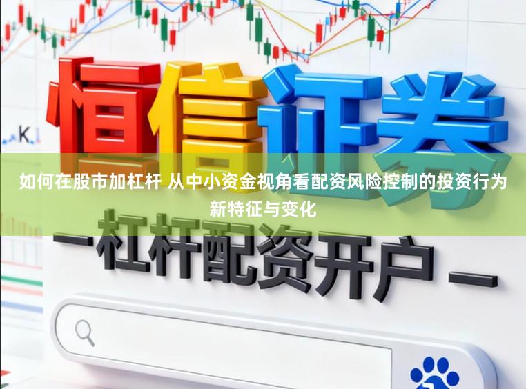 如何在股市加杠杆 从中小资金视角看配资风险控制的投资行为新特征与变化