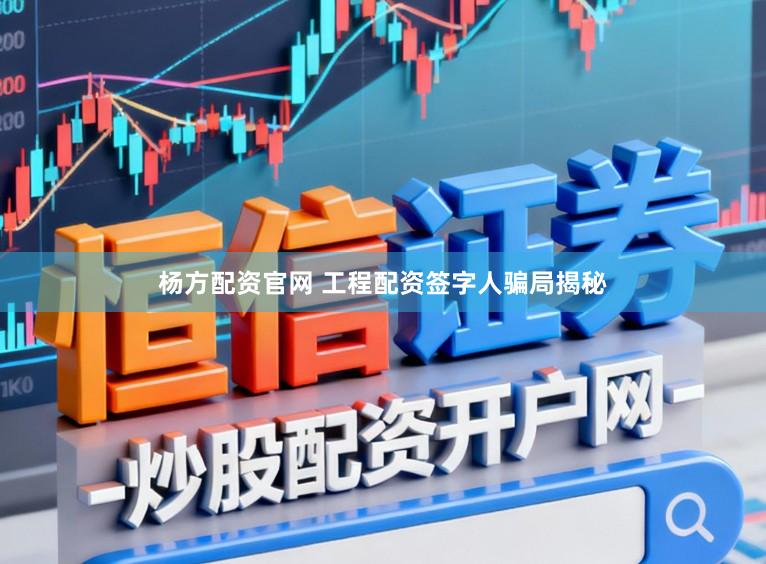 杨方配资官网 工程配资签字人骗局揭秘