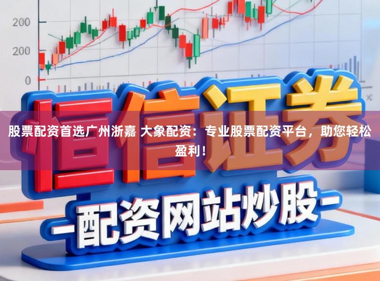 股票配资首选广州浙嘉 大象配资：专业股票配资平台，助您轻松盈利！